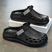 Dép cao su nam nhẹ có băng dính