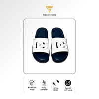 Dép cao su nam quai ngang dập nổi chữ DG-2024