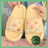 Dép cao su nhựa dẻo stick dễ thương ulzzang dành cho nữ