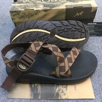 Dép chaco, dép sandal chaco mã 105793-792 nâu caro, dep chaco, chaco - ảnh thật