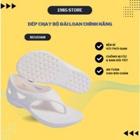 Dép Chạy Bộ Ysandal Đài Loan, Chính Hãng B&M,  BCU5568 Màu Trắng, Dép Có Quai Hậu Xỏ Ngón Nam Nữ