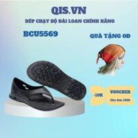Dép Chạy Bộ Ysandal Đài Loan, Chính Hãng B&M, BCU5569, Màu Đen, Có Quai Hậu Xỏ Ngón Nam Nữ, Dép Nhập Khẩu Cao Cấp
