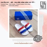 Dép Chính Hãng Adidas Adilette Made In Italy G55375 - Dép Quai Ngang Authentic Slides - Hala Sneaker