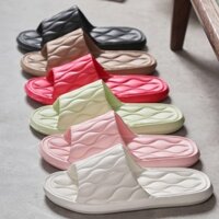 Dép chống trượt EVA màu trơn Giày phòng tắm nam nữ thoáng khí