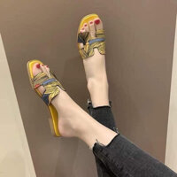 Dép chữ H HỌA TIẾT bigsize nữ