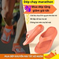 Dép chuyên chạy bộ Marathon, dép xỏ ngón thể thao hè đi biển đàn hồi, chống trơn bền đẹp