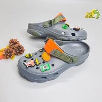 Dép classic terrain clogs nam nữ hàng chính hãng, dép sục terrain unisex tặng 10 jibbitz charms - -Nhà Sấu