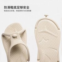 Dép Có Thể Gập Lại Du Lịch Dép Chống Trơn Trượt Nam Nữ Chuyến Đi Công Sở Flip-Flops Đi Chơi Một Đáy Mềm Tắm Nhanh Khô Bãi Biển 8