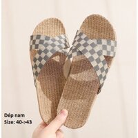 Dép cói nam đi biển, đi trong nhà siêu nhẹ