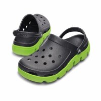 Dép Crocs Chính Hãng - DUET SPORT CLOG Xám/Xanh | JapanSport 11991-0A1