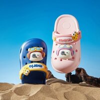 Dép crocs Cho Bé eva chó CROSS hoạt hình Chống Trượt siêu nhân Dễ Thương dép sục bé gái/trai