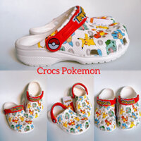 Dép Crocs cho bé tặng ticker ngẫu nhiên y hình