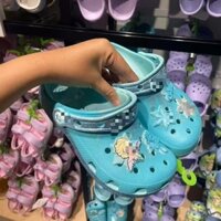 Dép Crocs cho phụ nữ Cô gái Công chúa Frozen Aisha chống trượt L0TW