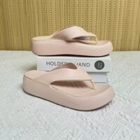 Dép Crocs cho phụ nữ, dép xỏ ngón đế cao, gót vừa, dép chống trượt mới 4.5cm WT1T