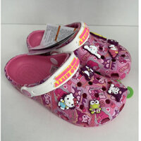 Dép Crocs cho trẻ em gái, giày mới hợp tác cho bé trai PSKP