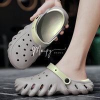 Dép Crocs Echo Clog nam nữ unisex nhiều màu đi mưa, đi chơi cá tính- Maipy S074