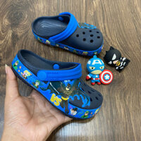 Dép Crocs trẻ em hình Batman tặng kèm 10 jibbitz