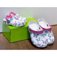 Dép crocs trẻ em hình bướm