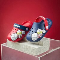 Dép crocs Ultraman Nhựa EVA In Hoạt Dễ Thương Cho Bé Trai