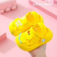 Dép cross BABY chính hãng dạng sục đi trong nhà quai hậu dành cho bé trai bé gái từ 2-5 tuổi, chất liệu nhựa dẻ cao cấp