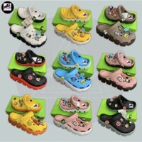 dép cross đế răng cưa hình cá sấu dép sục cross 9 màu siêu xinh đi mua lội nước KORO