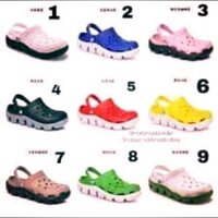 Dép cross màu sắc