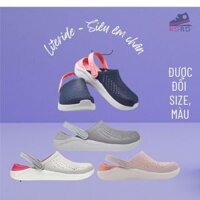 Dép cross sục bít mũi khủng long êm chân nam literide KORO y tế đi bệnh viện đế bằng
