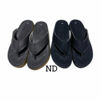 Dép Da Nam Quai Kẹp , Thời Trang Nam Sang Trọng Thanh Lịch, Chống Nước Chống Trơn Trượt Khi Đi Mưa,Đế Cao 3cm