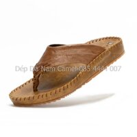 Dép Da Nam-Xỏ Ngón CAMEL-Da Bò Nguyên Tấm-Size 38-43-Kiểu Dáng Trẻ Trung-Năng Động. D08