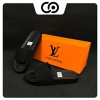 Dép dán LV nam nữ, dép quai LOUIS VUITTON thiết kế sang trọng đế cao su non mềm mại hot trend full bill box