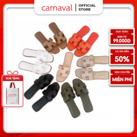 Dép Đế Bệt Quai Ngang Chữ H Carnaval Phong Cách Hiện Đại, Thời Trang Xu Hướng Hiện Nay - VS82