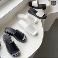 Dép đế cao hot trend