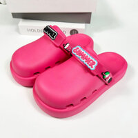 Dép Đế Cao Sandal Nữ Đi Biển Sục Thoải Mái Xinh Xắn