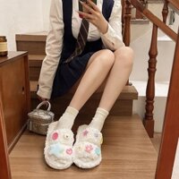 Dép đế mềm Dép đi trong nhà Học sinh Thu đông Chống @ -