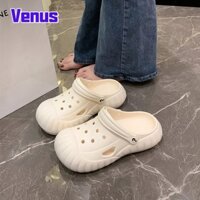 Dép đế thấp gót EVA thoải mái phong cách dành cho nữ - Trắng, Hồng, Kaki