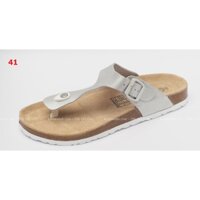 Dép đế trấu - Kẹp ngón Bạc