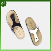 Dép đế trấu Nam Nữ giả da kẹp ngón (Size 35-45)