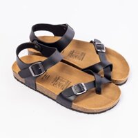 Dép đế trấu sandal quai hậu xỏ ngón nam nữ Birken thời trang văn phòng BIOLINE - PU14