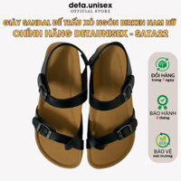 Dép đế trấu sandal quai hậu xỏ ngón nam nữ Birken thời trang văn phòng Detaunisex – SATA22