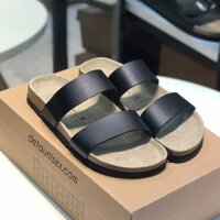 Dép đế trấu Unisex 2 quai ngang