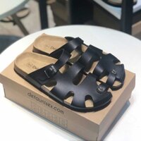 Dép đế trấu Unisex bít mũi