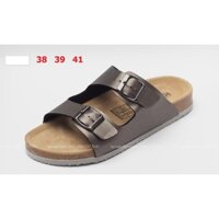 Dép đế trấu - Xám bóng