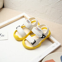 Dép đi biển mùa hè cho trẻ em từ 1-2-3 tuổi, giày đi bộ mềm mại cho bé gái và bé trai, dép kín mũi cho trẻ nhỏ