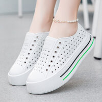 Dép đi biển mùa hè dành cho nữ, Giày Crocs chống trượt thông thường, Dép thoáng khí đế dày cho các hoạt động ngoài trời