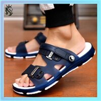 dép đi biển nam Dép quai hậu nam Dép Xỏ Ngón Chống Trượt Phong Cách Hàn Quốc Cho Nam