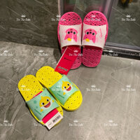 Dép đi nhà tắm nhà vệ sinh Pinkfong BabyShark cute dễ thương đáng yêu cho bé trai bé gái hàng săn sale Hàn Quốc