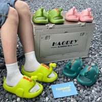 Dép đi trong nhà mùa hè 2023 hình cá sấu khủng long cổ dài dễ thương