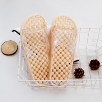 Dép đi trong nhà tắm  Nhà vệ sinh Massage ChânMàu cam hồng xám size M HÀNG XUẤT NHẬT CHÂU ÂUhàng chất lượng tốt - CAM - 40-43 size L