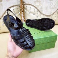 Dép dọ sandal gc logo đen vs vàng đầu hổ giá siêu hấp dẫn hot nhất hiện