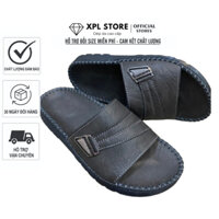 dép doctor da nam quai ngang thời trang fashion đế khâu chỉ toàn bộ chắc chắn T08